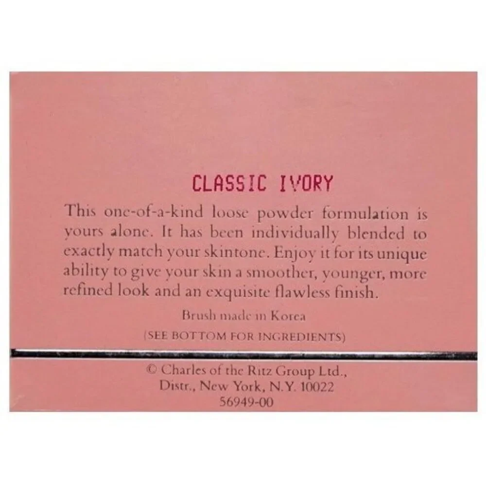 CHARLES OF THE RITZ - NWT - Set of 2 - Custom Blended Powder in “Classic Ivory”